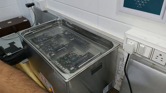 Ultra Sonic Cleaner Machin.Advance PCB Cleaning System For Macbook Motherboard смотреть онлайн
