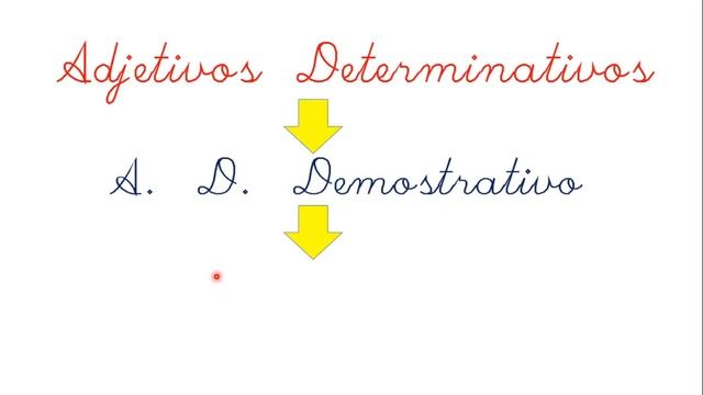 CLASES DE ADJETIVO - 3 ero de Prim. смотреть онлайн