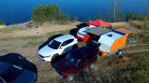 !Прицеп для туризма и отдыха. Большие изменения и доработки.