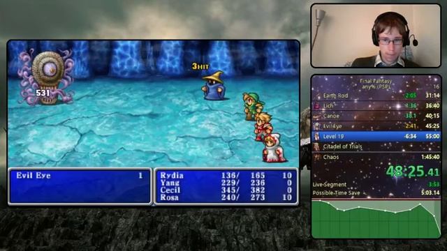 Final Fantasy - Any% PSP (emu) - 1:44:02 [Former PB] смотреть онлайн