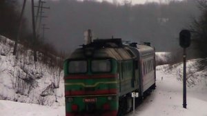 Железная дорога, тепловозы, видео поезда / Diesel locomotives, railway video compilation