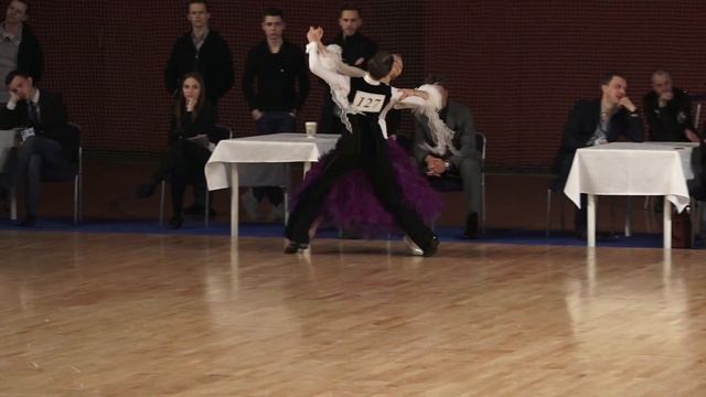 Kirill Kurbatov - Alexandra Revel-Muroz | R1 Viennese Waltz | Moscow Region Championship 2017 смотреть онлайн