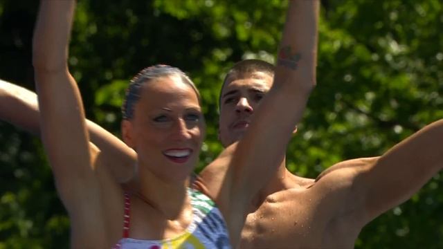 Flamini and Minisin grab Mixed Duet Tech Gsynchroold | Samsung Play of the Day | #FINABudapest2017 смотреть онлайн