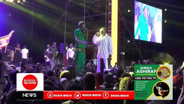 Jose Chameleon Alazze Geosteady Omukwano Ku Concert ku Hotel Africana смотреть онлайн