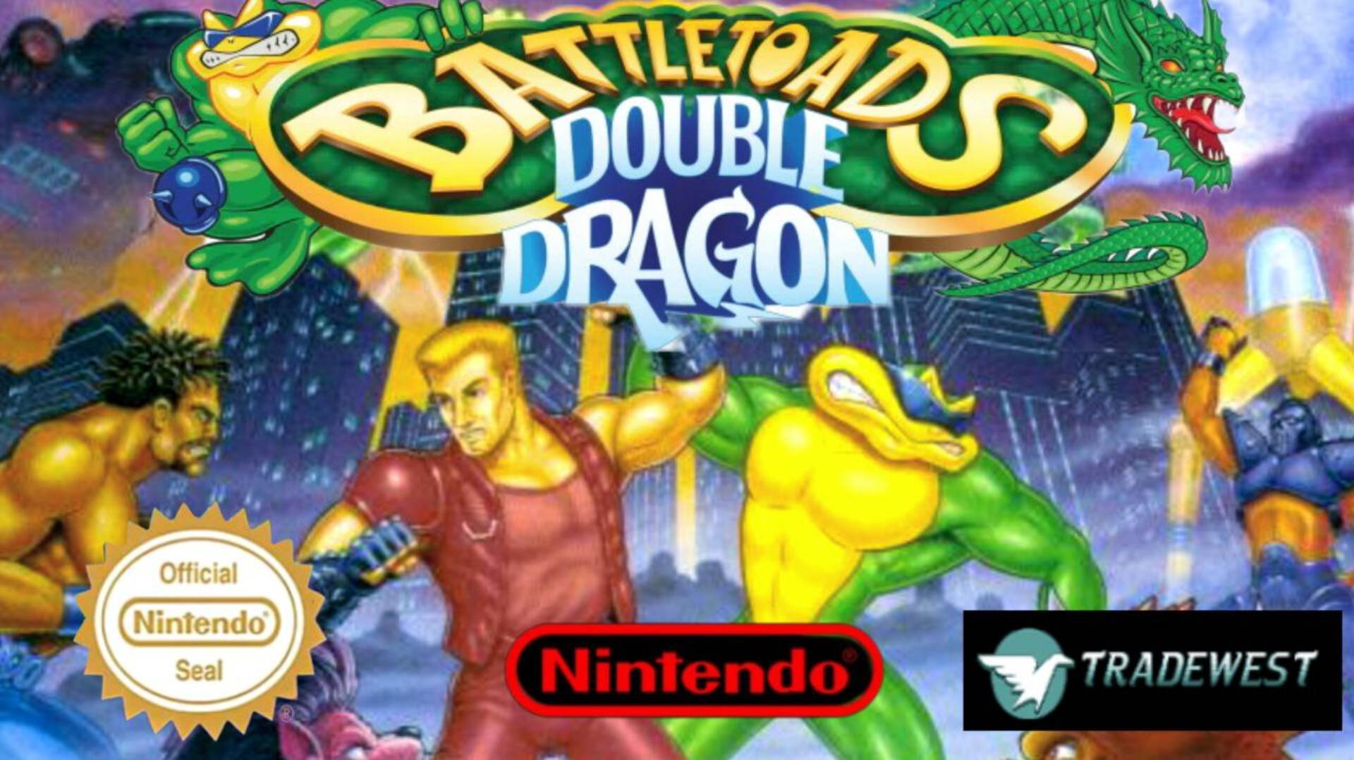 Battletoads & Double Dragon | NES | Полное прохождение смотреть онлайн
