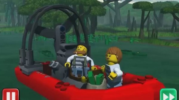 ВОРЫ ОБКАКАЛИСЬ В ЛОДКЕ ЛЕГО МУЛЬТИК ДЛЯ ДЕТЕЙ И МАЛЫШЕЙ #12 (НОВАЯ СЕРИЯ)