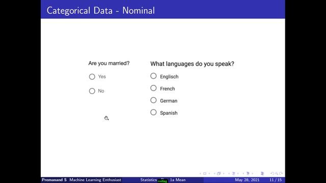 3 Statistics Part I.a | Mean смотреть онлайн