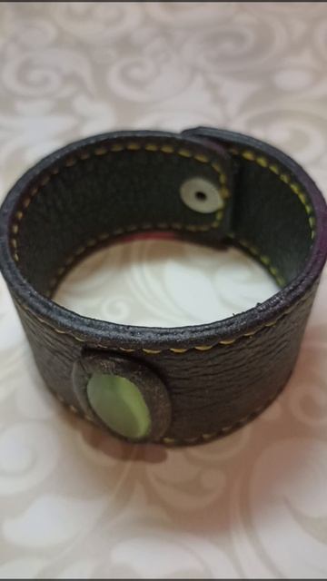 Браслет кожаный с кошачим глазом смотреть онлайн