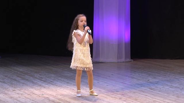 Мария Агафонова 6 лет Fly me to the moon смотреть онлайн