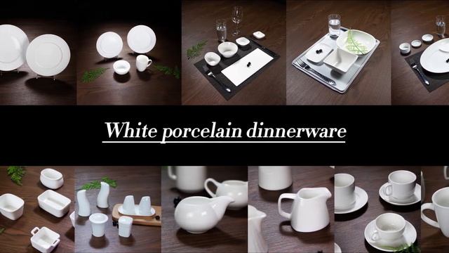 Wholesale best hot sale porclain tableware with good price смотреть онлайн