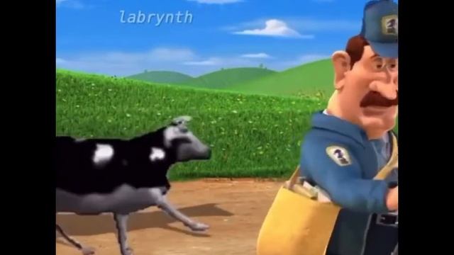 ШОК! Польская корова тролит почтальона смотреть онлайн