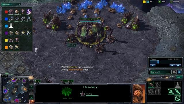 3v3 Funday Monday Team Monobattles - Archon, Baneling, Phoenix - Part 1 - Starcraft 2 смотреть онлайн