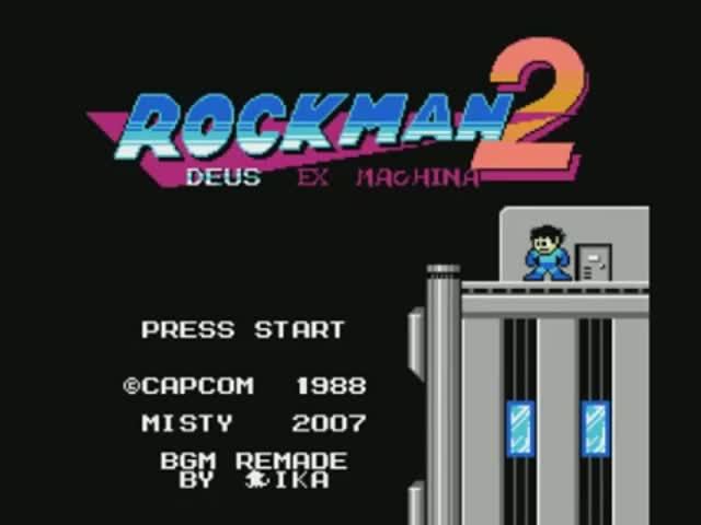 BrickMan - Rockman Deus Ex Machina (Mega Man 2 hack) смотреть онлайн