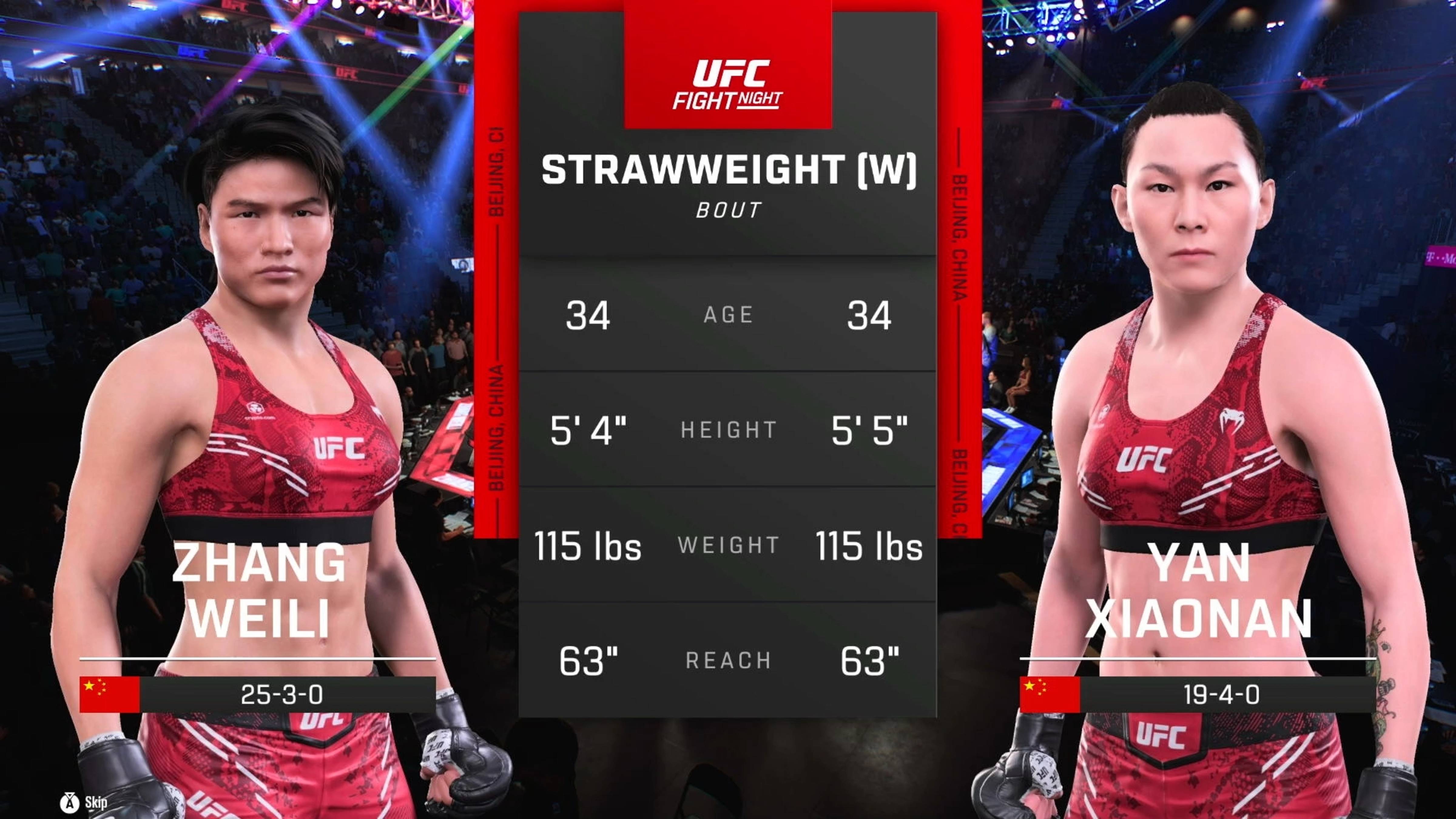 Чжан Вэйли Vs. Янь Сяонань