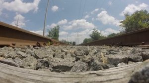 Trains Running Over Camera Compilation