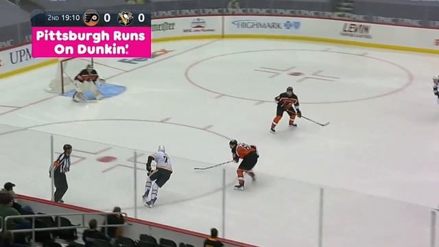Penguins Jeff Carter Walks Justin Braun For Breakaway смотреть онлайн