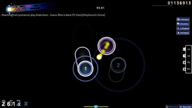 Koda Kumi - Guess Who Is Back (TV Size) [Onlybiscuit`s Extra] FC 97.71% смотреть онлайн