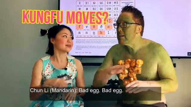 Chunli from #Streetfighter teaches Blanka MANDARIN смотреть онлайн