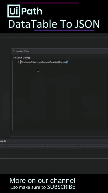 UiPath Tutorial: Convert DataTable to JSON with Inline Code | DataTable to JSON Conversion смотреть онлайн