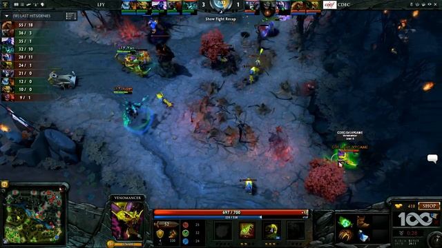 LGD.FY vs CDEC GAMING, Game 1, The Summit 6 Qualifiers, China смотреть онлайн