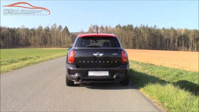Friedrich Motorsport Sportauspuff Mini Countryman JCW R60 - 70mm Downpipe + Anlage смотреть онлайн