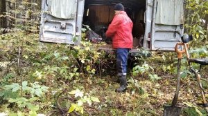 КОП МЕТАЛЛОЛОМА В ТАЙГЕ