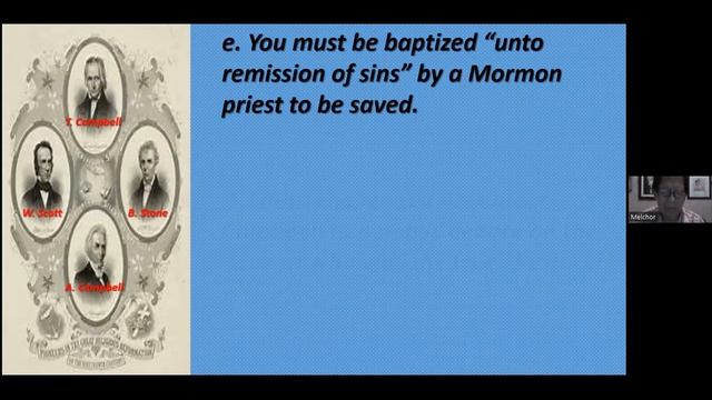 CHURCH HISTORY. Lesson 22.The Restorers. Bro.Melchor Dayao смотреть онлайн