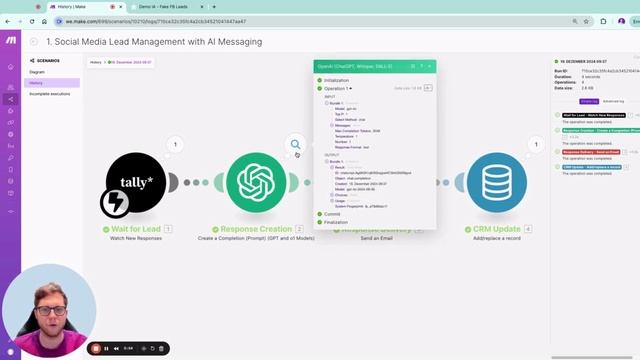 Увеличьте генерацию лидов с помощью AI-форм обратной связи в Make