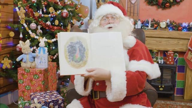 Santa reads The Christmas Tale of Peter Rabbit from Hamleys смотреть онлайн
