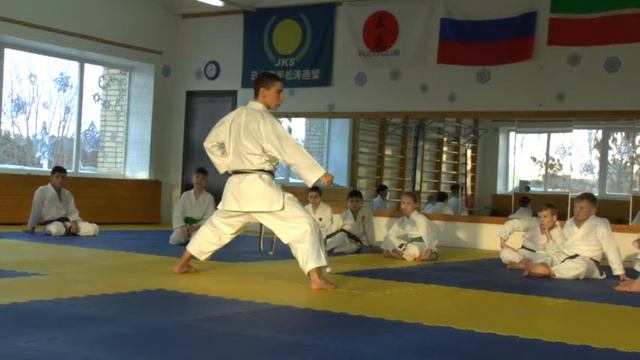 ката СК "БУДО" техника каратэ смотреть онлайн