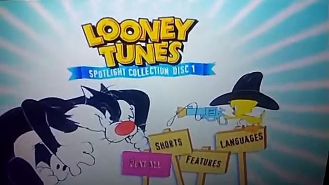 DVD Menu Of Looney Tunes Spotlight Collection