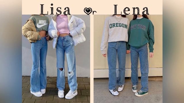 Lisa or Lena ~ American outfit ~ Trend ~ Fashion ~ American style ~ Best outfit смотреть онлайн