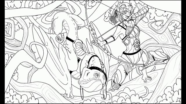 ELF WARRIOR | OC Speedpaint смотреть онлайн