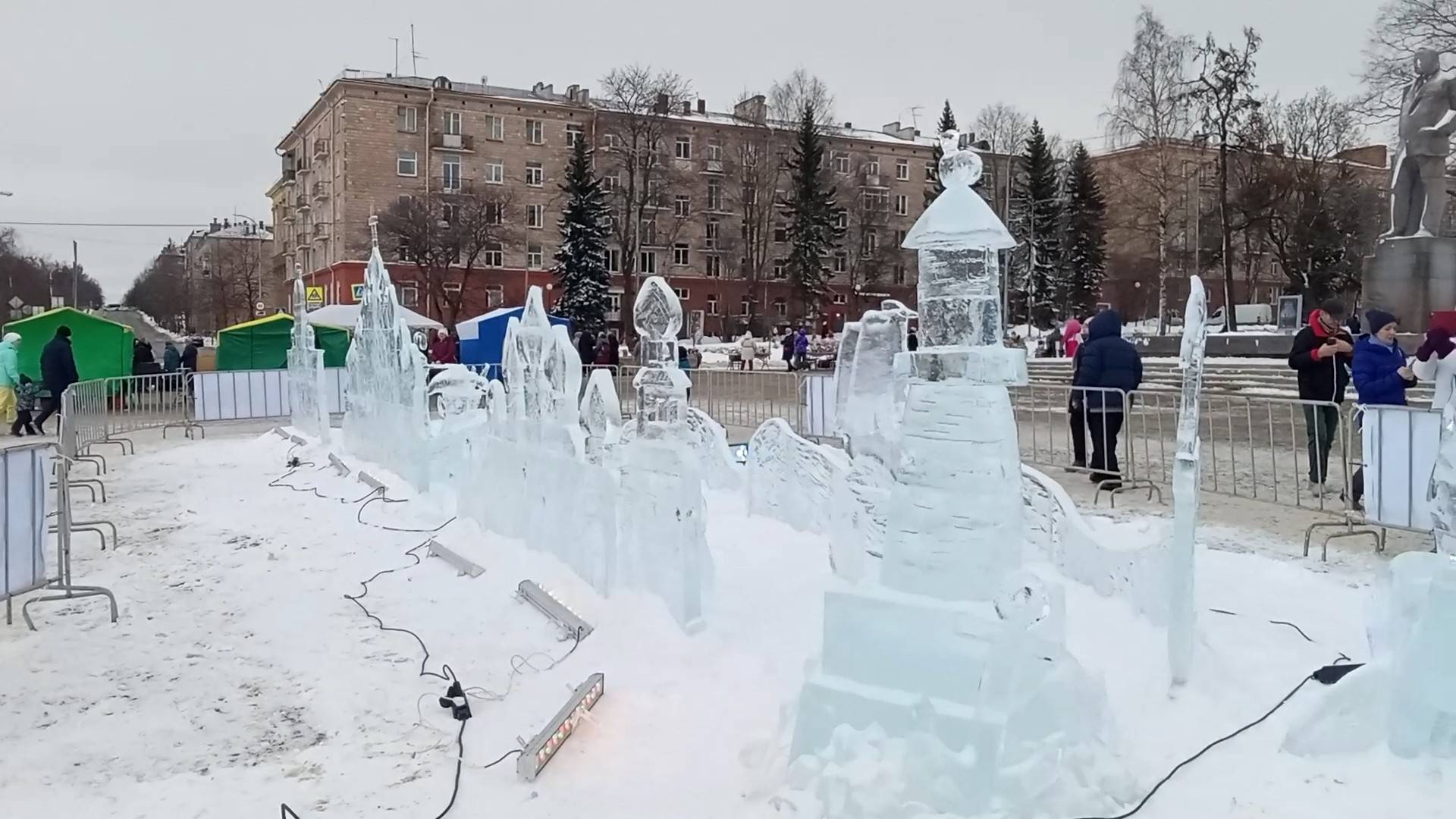 Гиперборея 2025. Петрозаводск. Ледяные скульптуры. Ч1 смотреть онлайн