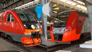 Сигналы различных поездов Калининградской железной дороги. Видео ко дню железнодорожника!