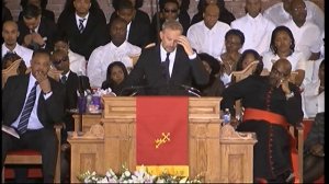 WHITNEY HOUSTON FUNERAL: Kevin Costner fights back tears and gets standing ovation