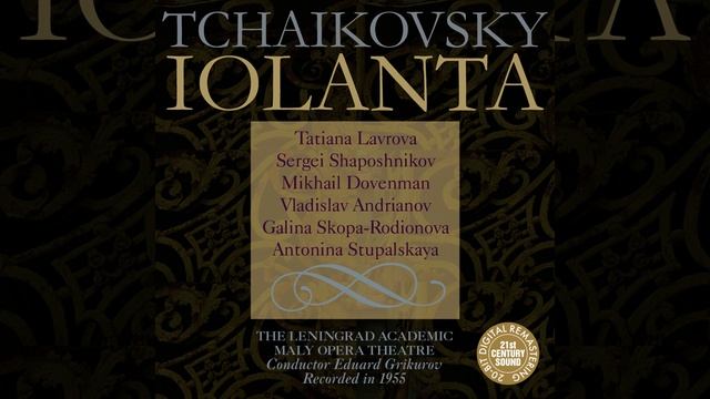 Iolanta: Finale, Iolanta's Monologue & Hymn To The Light