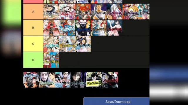 Black Clover volume cover tier list смотреть онлайн