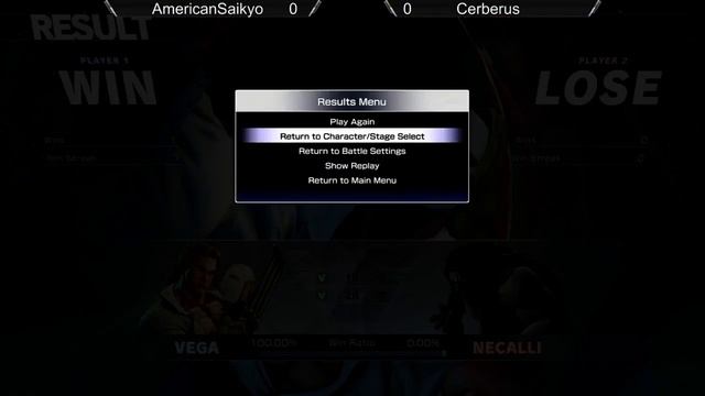 SFV Release Tourney 2/17/16! American Saikyo (Vega) Vs Cerberus (Birdie)