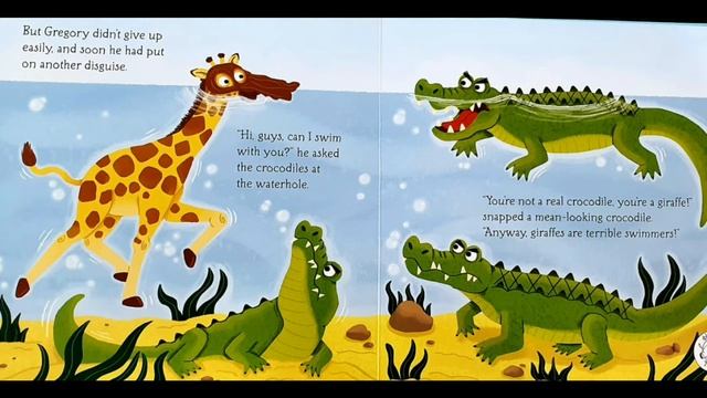 kids story little giraffe's big idea let's read book смотреть онлайн