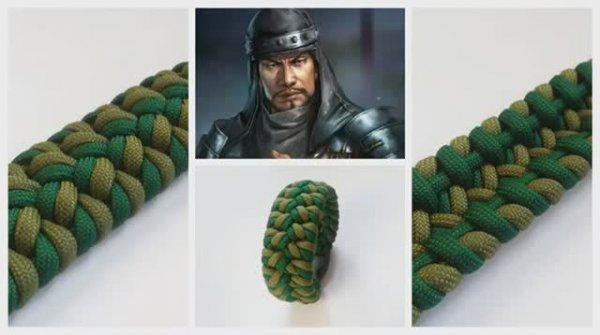 Браслет из паракорда Hattori Hanzo Серия ВЕЛИКИЕ САМУРАИ ЯПОНИИ_270p_360p