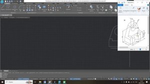Построение чертежа детали в 3 видах в nanoCAD