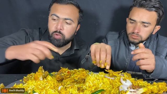 ASMR EATING SPICY 🌶️ CHICKEN BIRYANI, MUKBANG BIRYANI смотреть онлайн