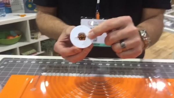 Fiskars circle cutting template