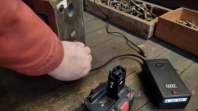 Повербанк для колонки на 12V. | Power bank for a 12V speaker. смотреть онлайн