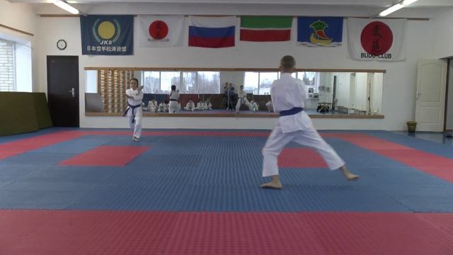 ката СК "БУДО" техника каратэ смотреть онлайн
