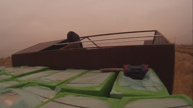 Как я строил металлический гараж ускоренная хронология видео Строительство и ремонт смотреть онлайн