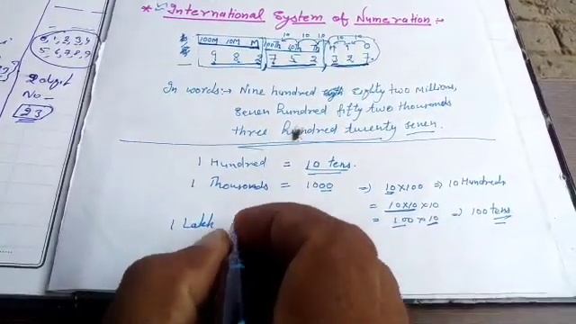 Class-6th(ncert maths) ex.1.1 sum 1,2 смотреть онлайн
