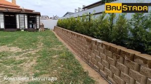 Подпорная стенка из блоков - обзор нашей работы