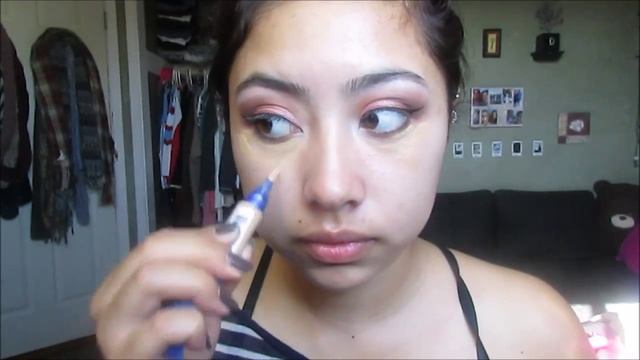 Warm Rose Gold/Copper Thanksgiving Makeup Look смотреть онлайн